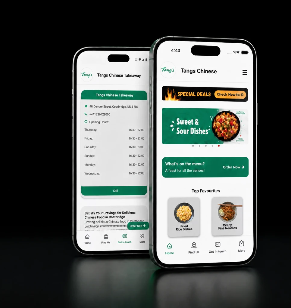 Tang's Chinese Takeaway app