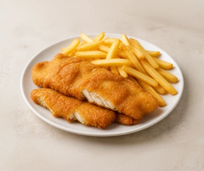 Crispy Large Fish Supper 