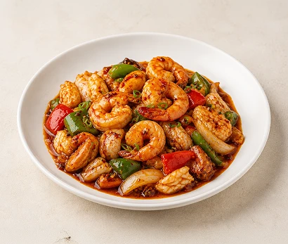Savoury Sze Chuan King Prawn 